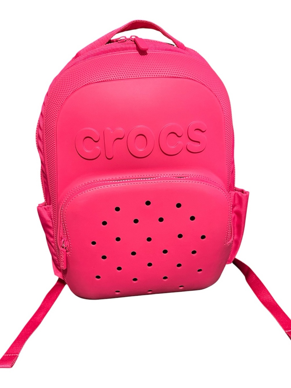 CROCS Hot Pink Molded Kids Backpack